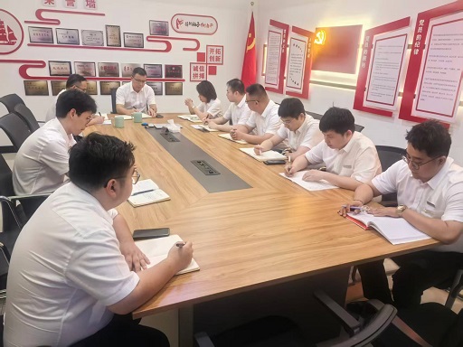 丁爱平董事长赴新市支行党支部讲授深入贯彻中央八项规定精神学习教育主题党课